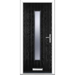 Contemporary 1-light GRP Composite Doorset (1.0 W/m²K u value)